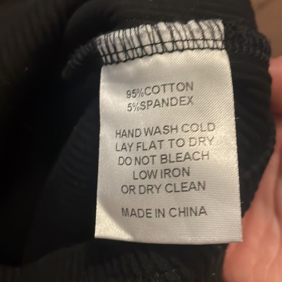 Black stretchable mini dress size S - Picture 5 of 6